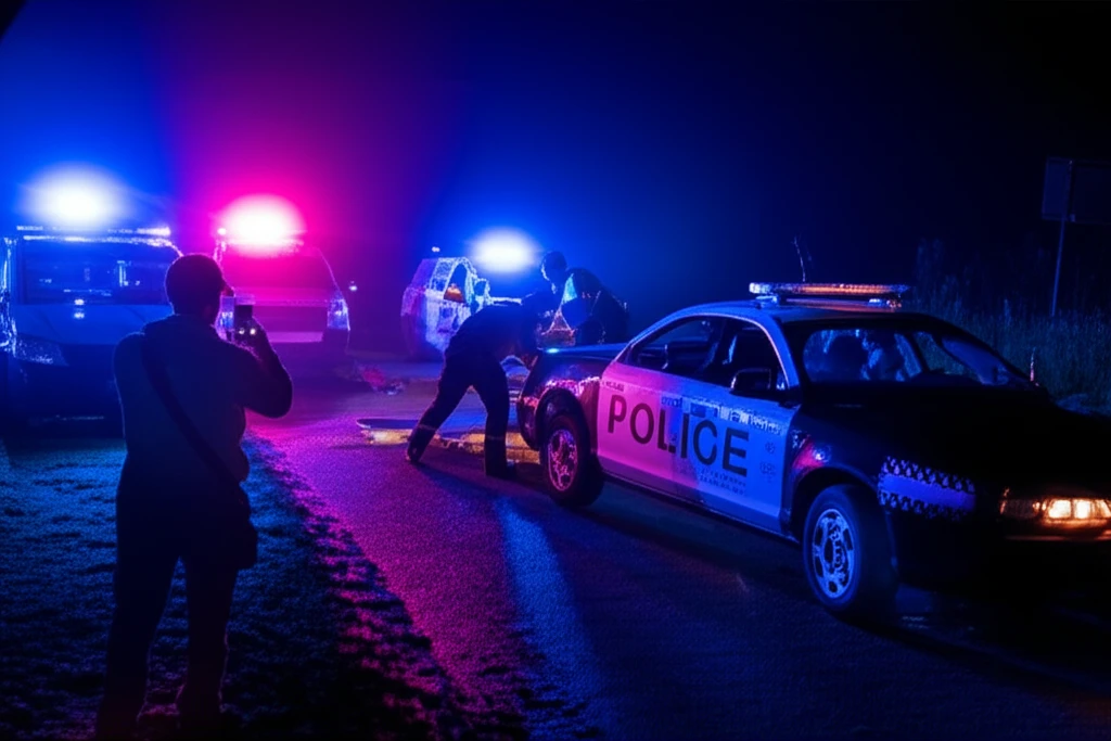 사고 현장 기록 준비