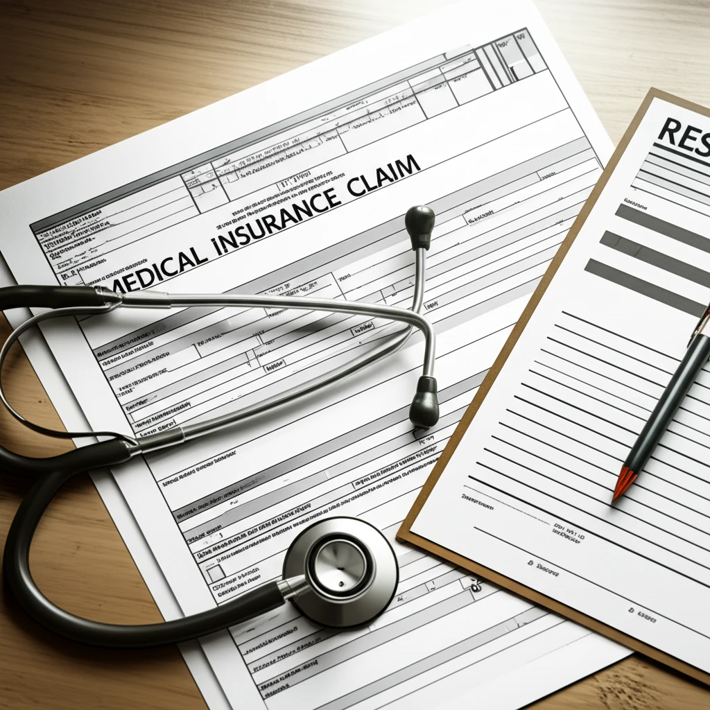 실손 보험금 청구 양식 다운로드 과정 이미지