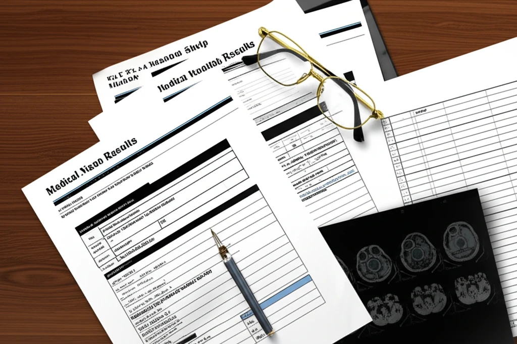 의무기록 서류 이미지