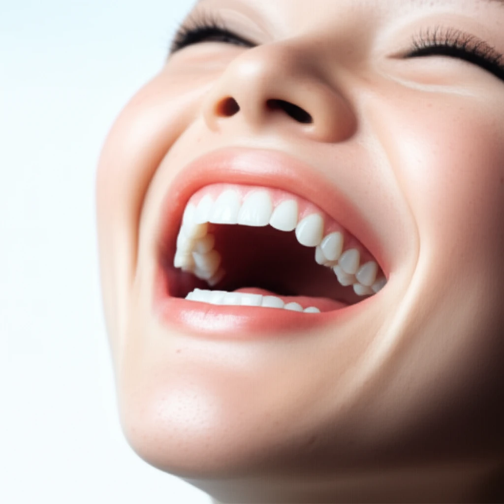 건강한 미소와 구강 이미지