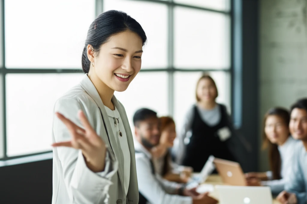 자신감 있는 표정