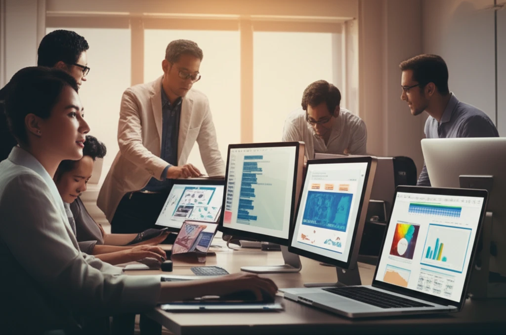 AI로 사이트를 생성하는 모습