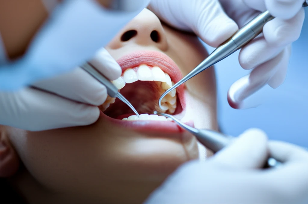 치아와 동전 이미지