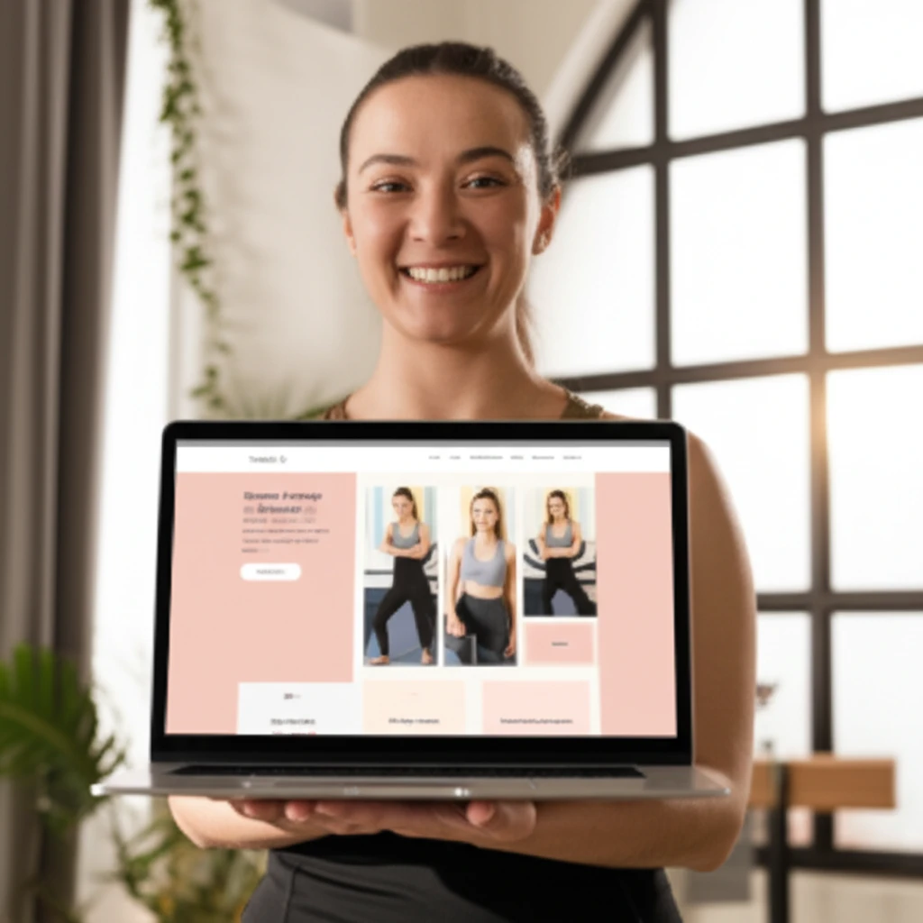 Wix ADI가 사용자의 요구에 맞춰 다양한 웹사이트를 생성하는 예시