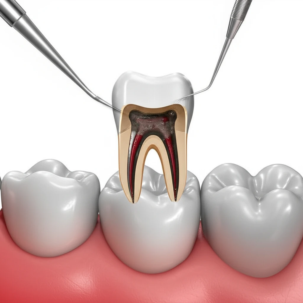 신경치료 후 식습관 주의