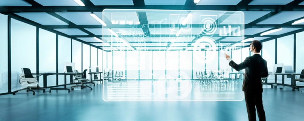 AI가 프레젠테이션을 생성하는 모습