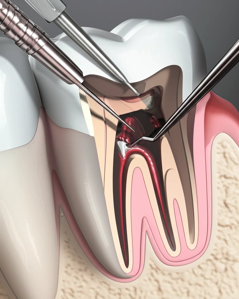 신경치료 중단 위험