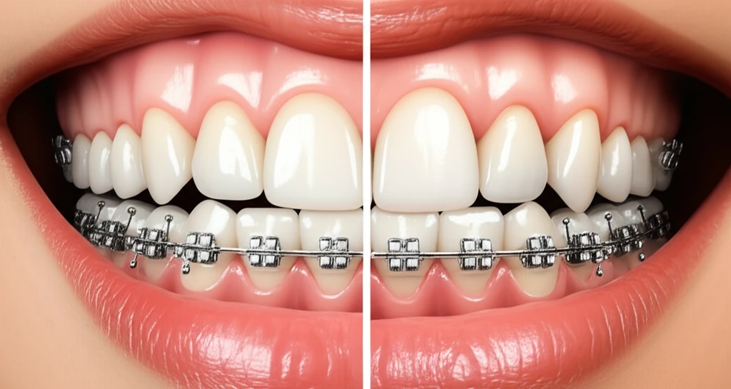 치아 교정 전후 비교 이미지