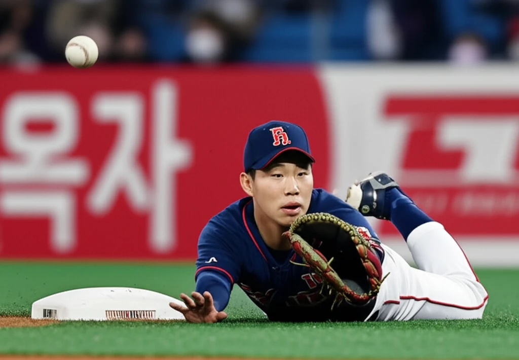 김혜성 선수 경기 중