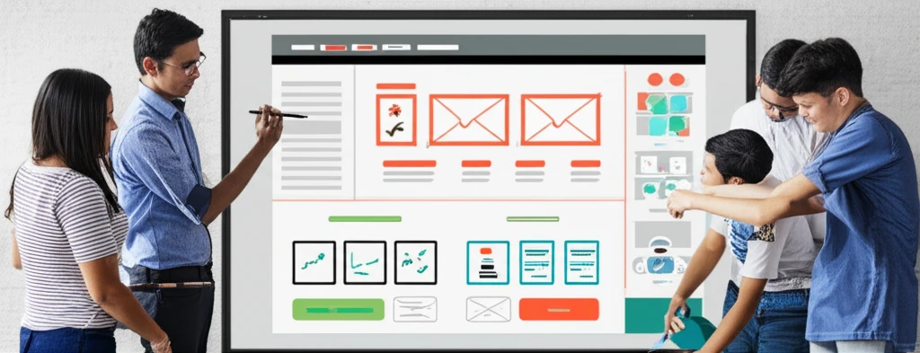 Wix ADI로 디자인된 전문적인 웹사이트 레이아웃
