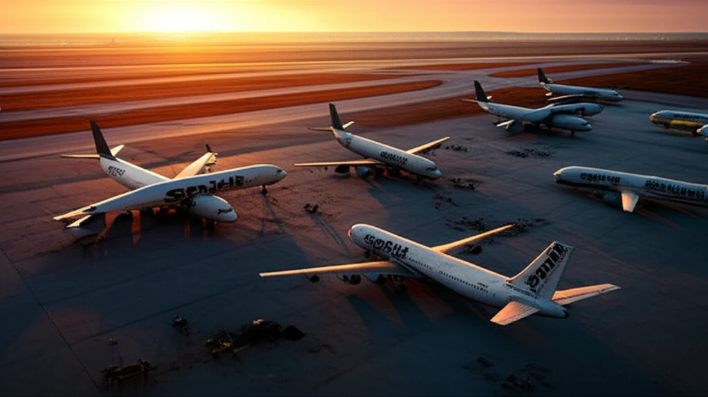 스피릿항공 현금소진 이미지