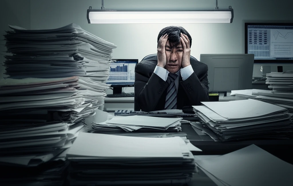 관련 기관 문의 및 서류 준비 모습