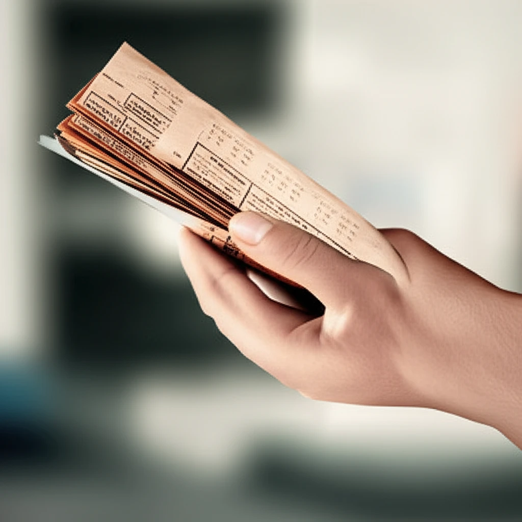 증빙 자료 준비 이미지