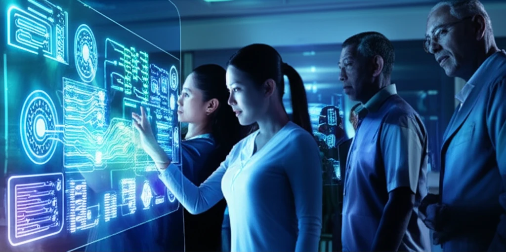 AI 교육의 중요성을 상징하는 이미지