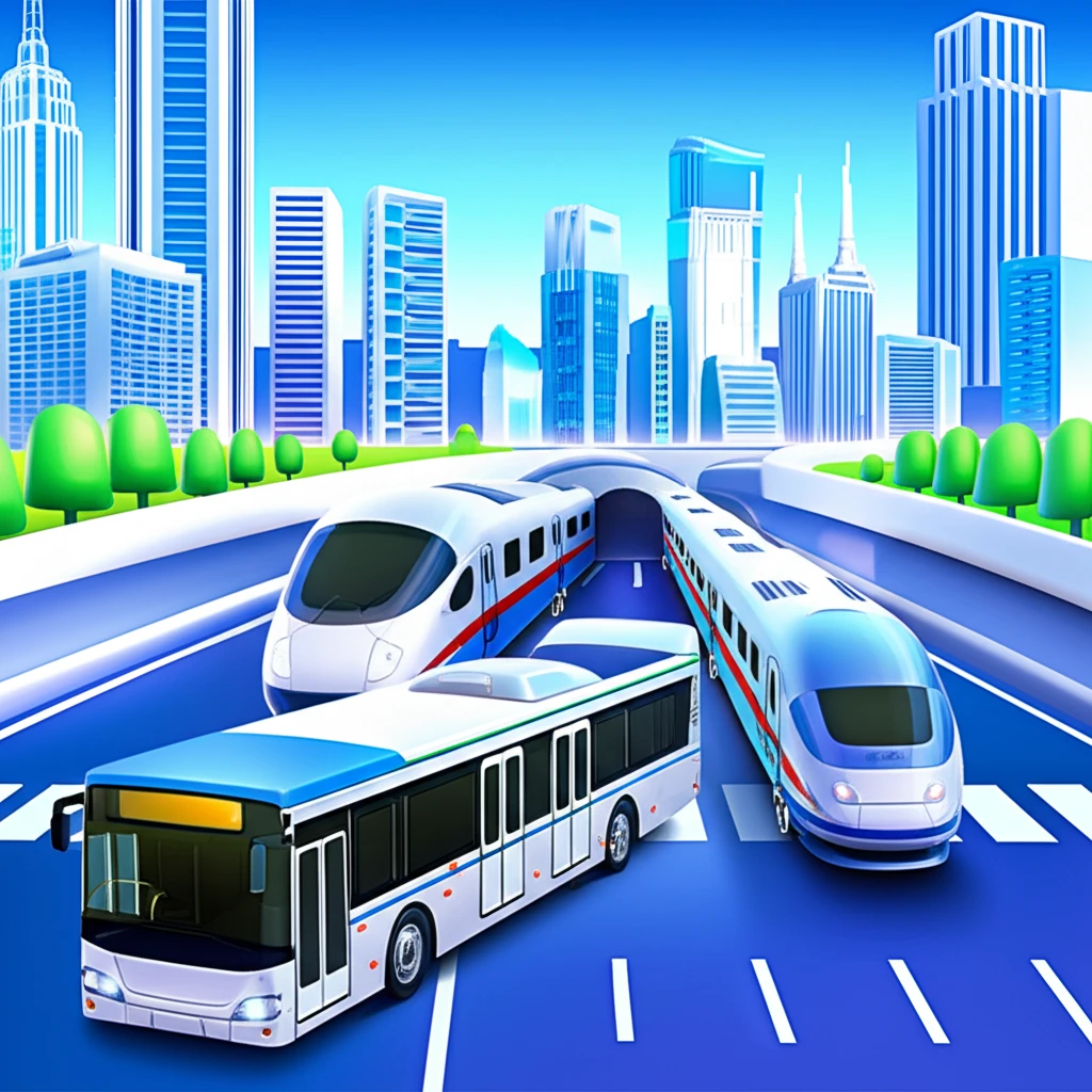 K-패스 적용 가능한 지하철과 버스 노선도