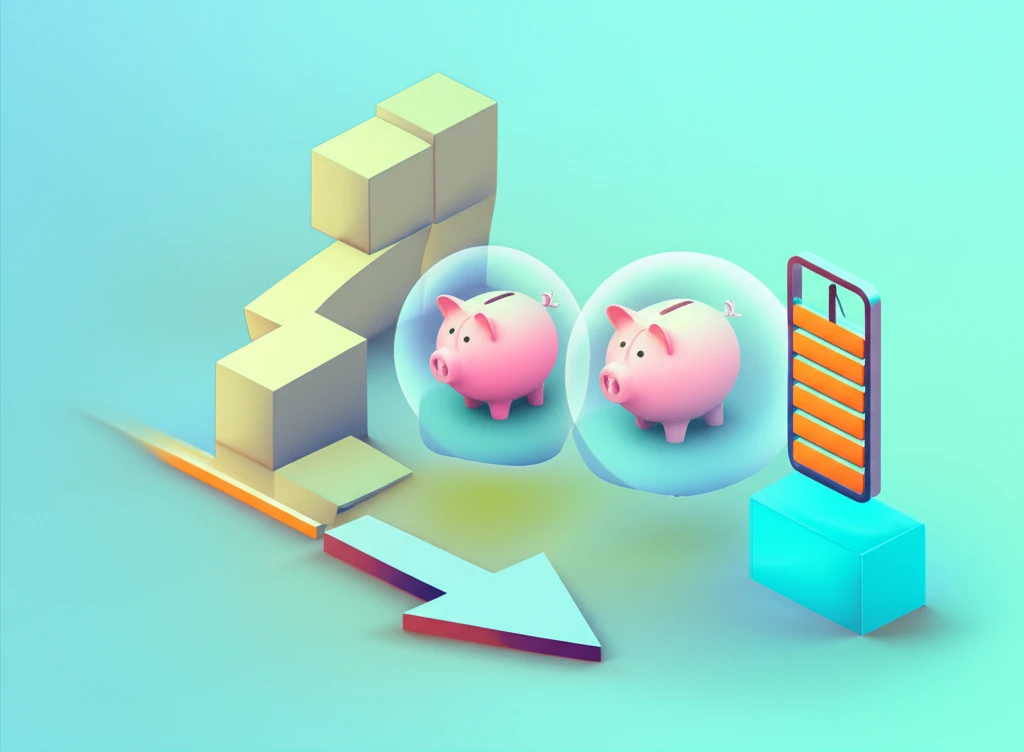 본론4 이미지 1: 대지급금 제도와 민사소송 선택을 고민하는 상황을 묘사한 이미지